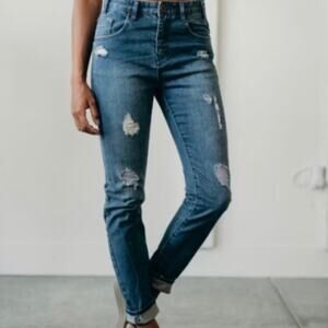 NEW One Teaspoon Scallywag Jeans in Blue Sabbath